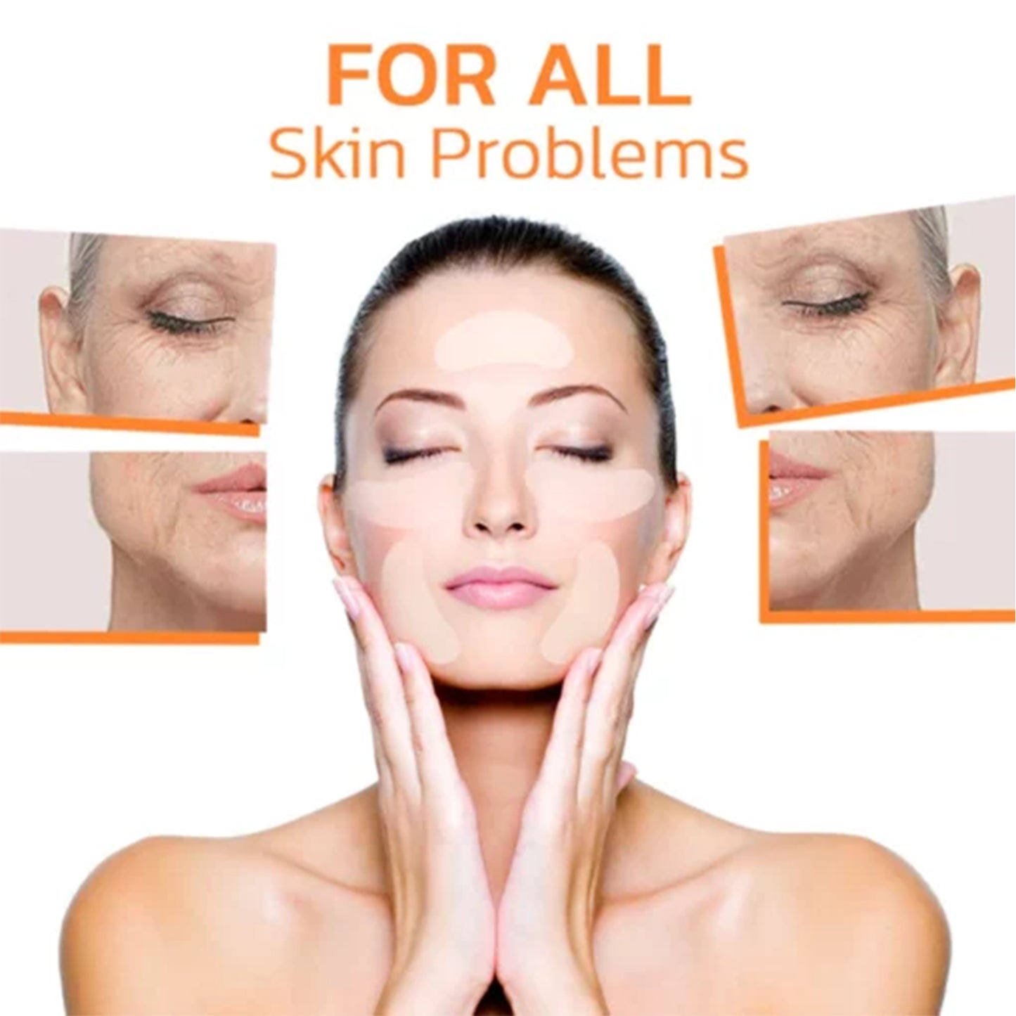 Dermalayr-Technology Soluble Collagen Film, Anti-wrinkle Moisturizing Firming Whitening Patch