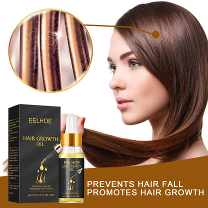 Hair Growth Oil, Strengthens And Strengthens Hair Essential Oil Softens And Moisturizes Hair And Thickens Hair Nutrient Solution
