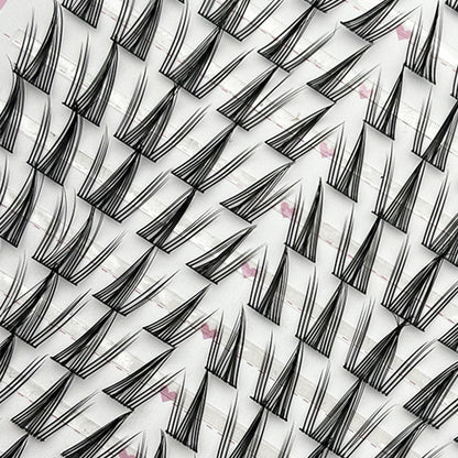 Large-capacity self-grafting eyelashes cartoon pure desire simulation natural single cluster butterfly girl 10 rows of sunflower